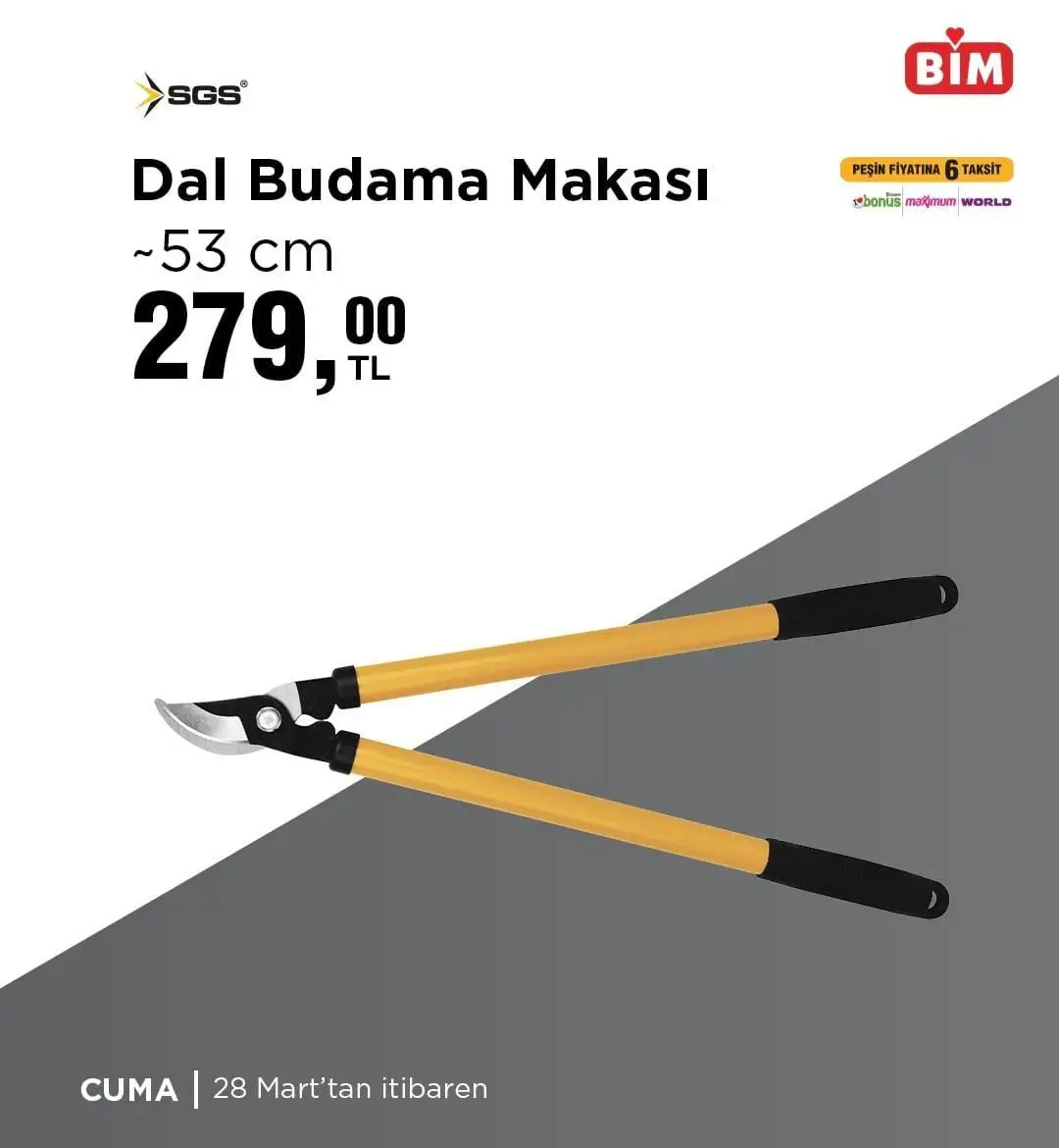 BİM'de bu hafta hangi ürünlerde indirim var? (28 Mart - 3 Nisan)! Bahçenize şenlik geliyor - 94156