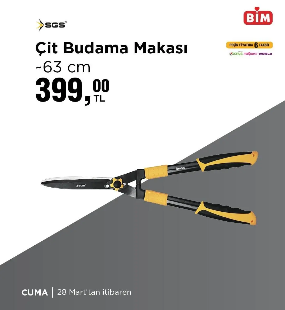 BİM'de bu hafta hangi ürünlerde indirim var? (28 Mart - 3 Nisan)! Bahçenize şenlik geliyor - 2