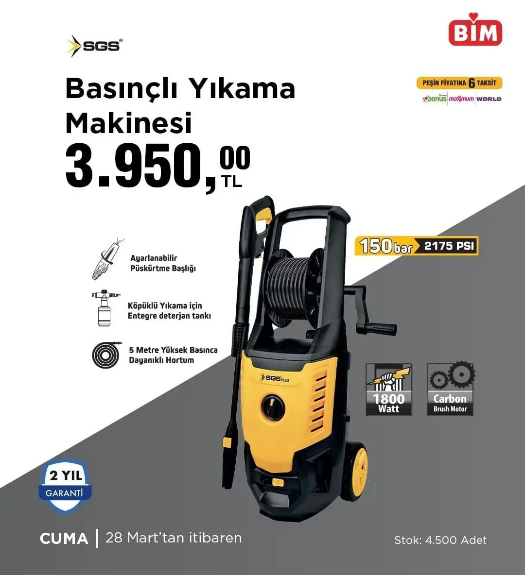 BİM'de bu hafta hangi ürünlerde indirim var? (28 Mart - 3 Nisan)! Bahçenize şenlik geliyor - 94159