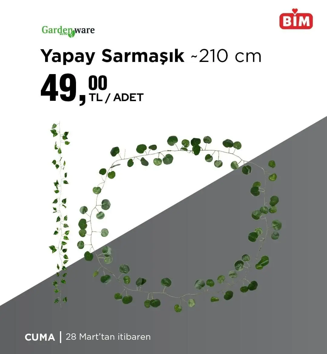BİM'de bu hafta hangi ürünlerde indirim var? (28 Mart - 3 Nisan)! Bahçenize şenlik geliyor - 94160
