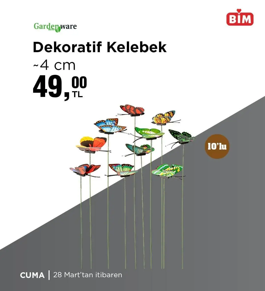 BİM'de bu hafta hangi ürünlerde indirim var? (28 Mart - 3 Nisan)! Bahçenize şenlik geliyor - 94161