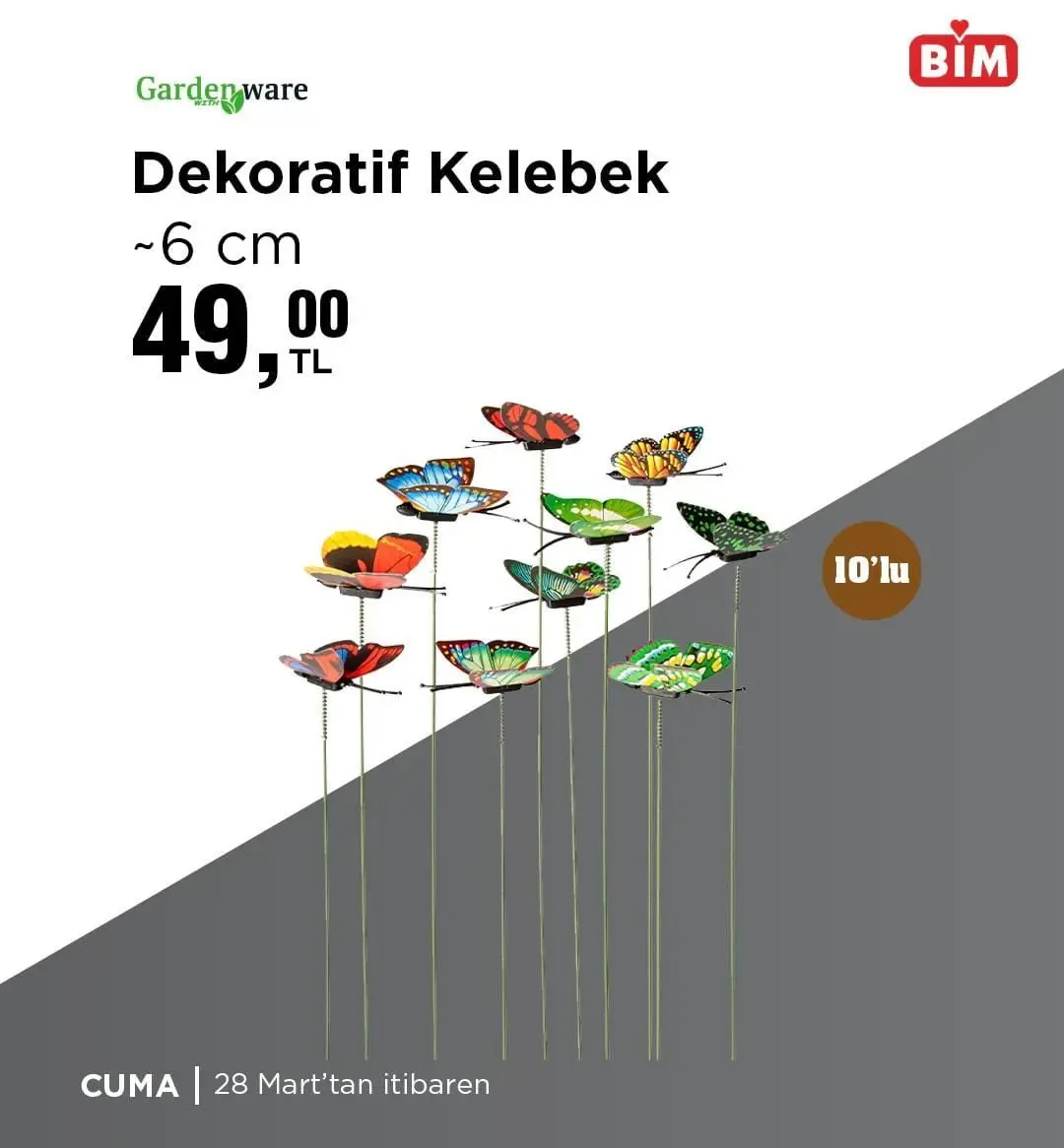 BİM'de bu hafta hangi ürünlerde indirim var? (28 Mart - 3 Nisan)! Bahçenize şenlik geliyor - 9