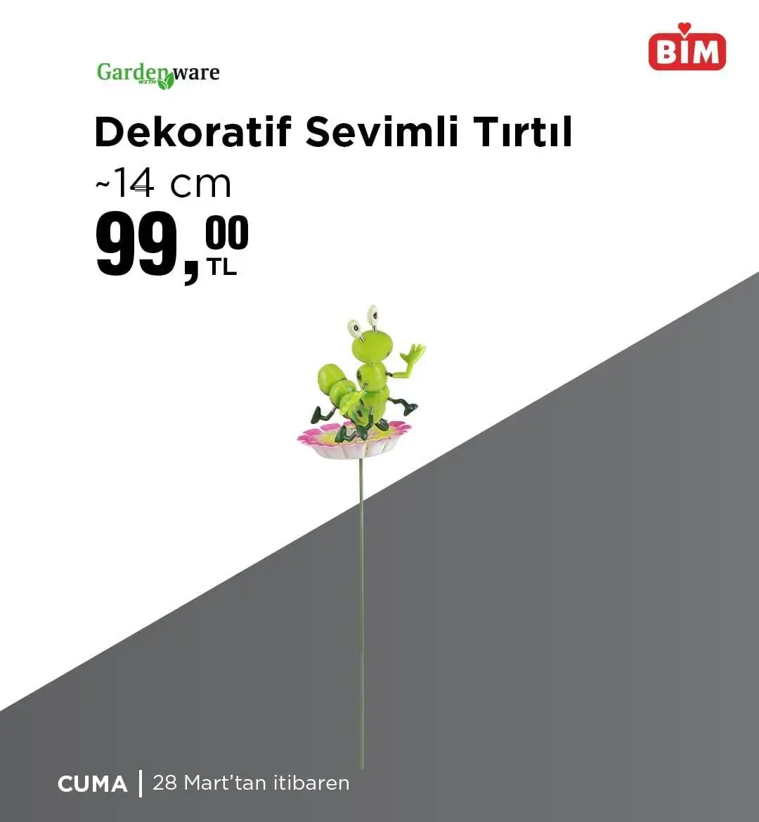 BİM'de bu hafta hangi ürünlerde indirim var? (28 Mart - 3 Nisan)! Bahçenize şenlik geliyor - 94168