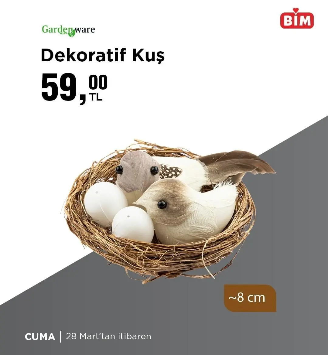 BİM'de bu hafta hangi ürünlerde indirim var? (28 Mart - 3 Nisan)! Bahçenize şenlik geliyor - 94169