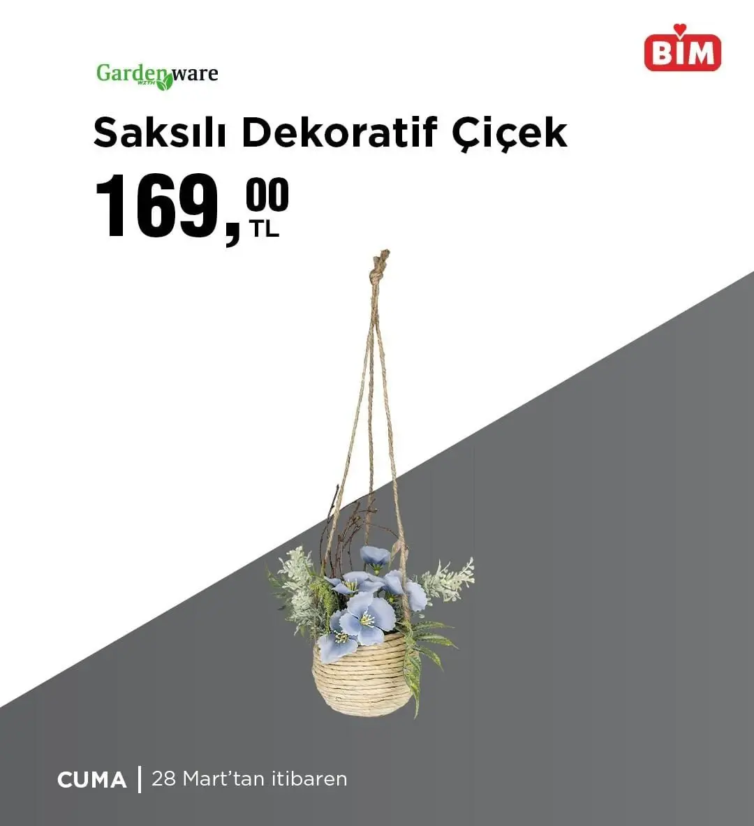 BİM'de bu hafta hangi ürünlerde indirim var? (28 Mart - 3 Nisan)! Bahçenize şenlik geliyor - 94170