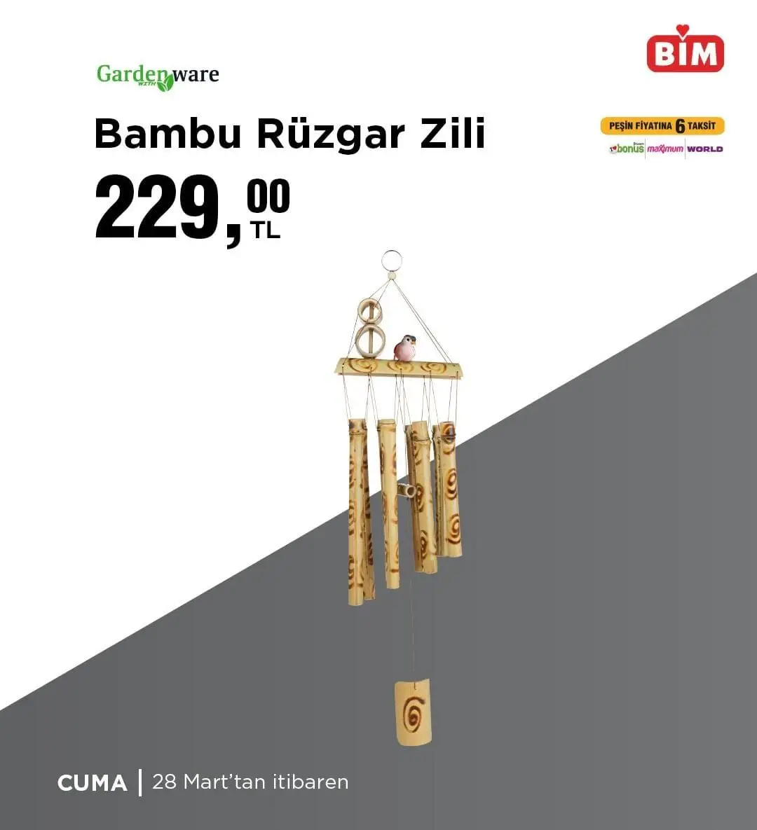 BİM'de bu hafta hangi ürünlerde indirim var? (28 Mart - 3 Nisan)! Bahçenize şenlik geliyor - 94171