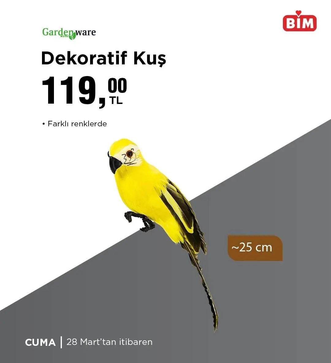 BİM'de bu hafta hangi ürünlerde indirim var? (28 Mart - 3 Nisan)! Bahçenize şenlik geliyor - 3