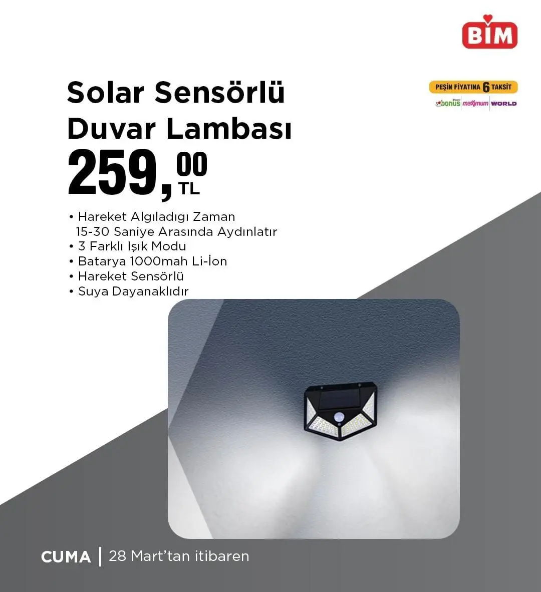 BİM'de bu hafta hangi ürünlerde indirim var? (28 Mart - 3 Nisan)! Bahçenize şenlik geliyor - 94181