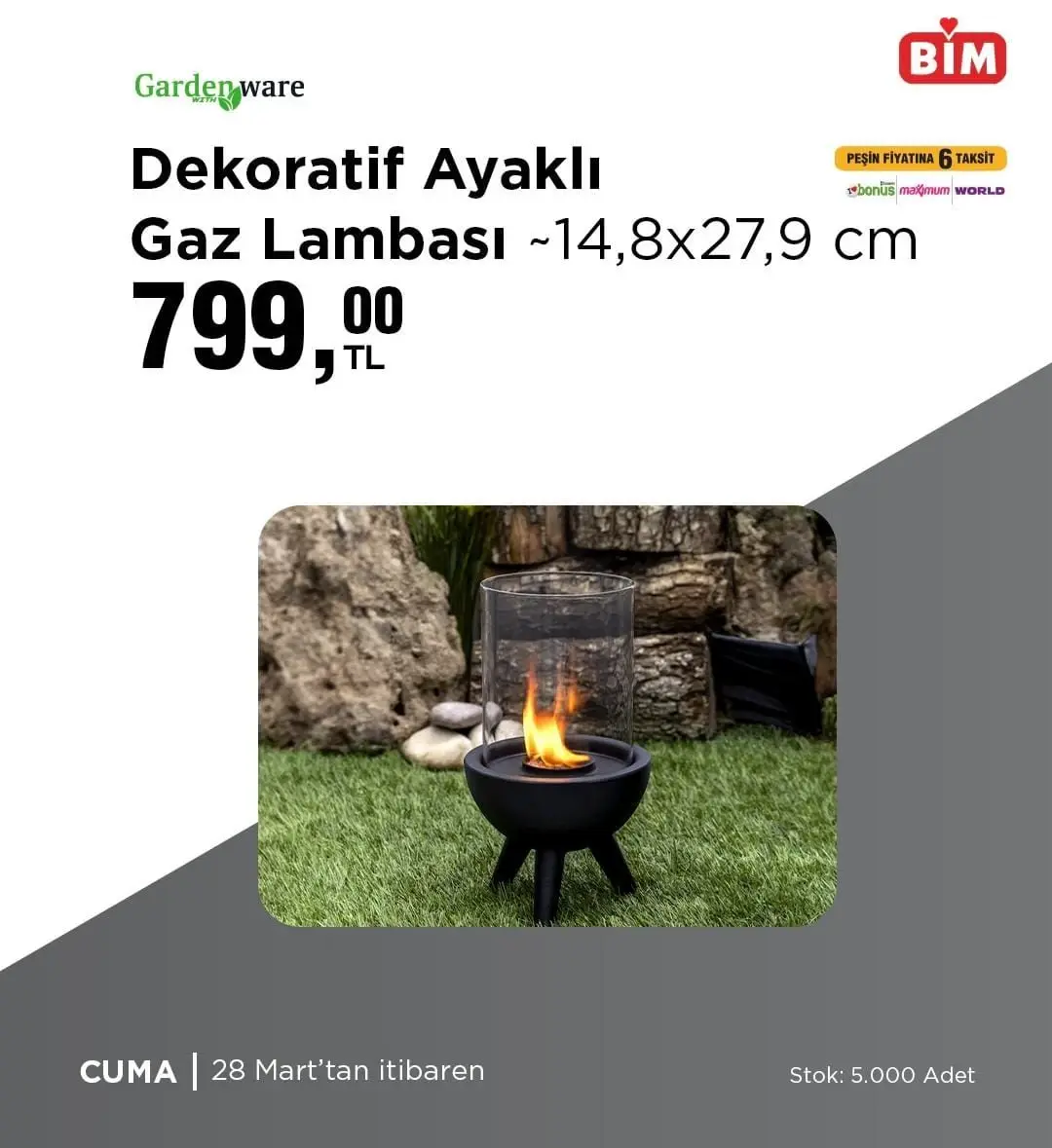 BİM'de bu hafta hangi ürünlerde indirim var? (28 Mart - 3 Nisan)! Bahçenize şenlik geliyor - 181