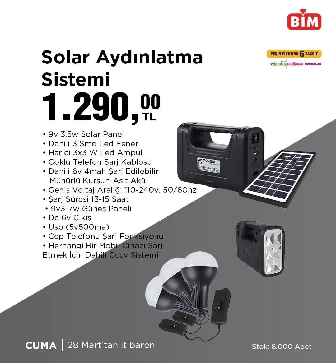 BİM'de bu hafta hangi ürünlerde indirim var? (28 Mart - 3 Nisan)! Bahçenize şenlik geliyor - 94186