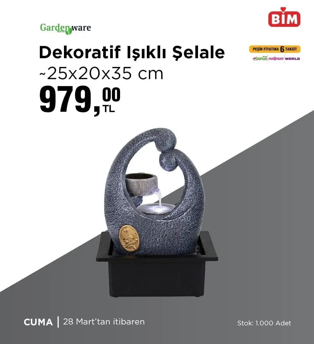 BİM'de bu hafta hangi ürünlerde indirim var? (28 Mart - 3 Nisan)! Bahçenize şenlik geliyor - 94187