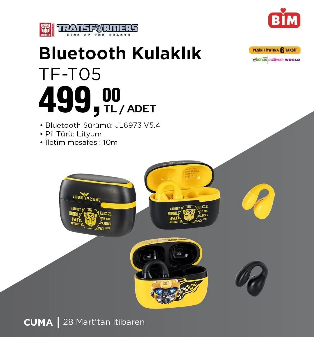 BİM'de bu hafta hangi ürünlerde indirim var? (28 Mart - 3 Nisan)! Bahçenize şenlik geliyor - 94191