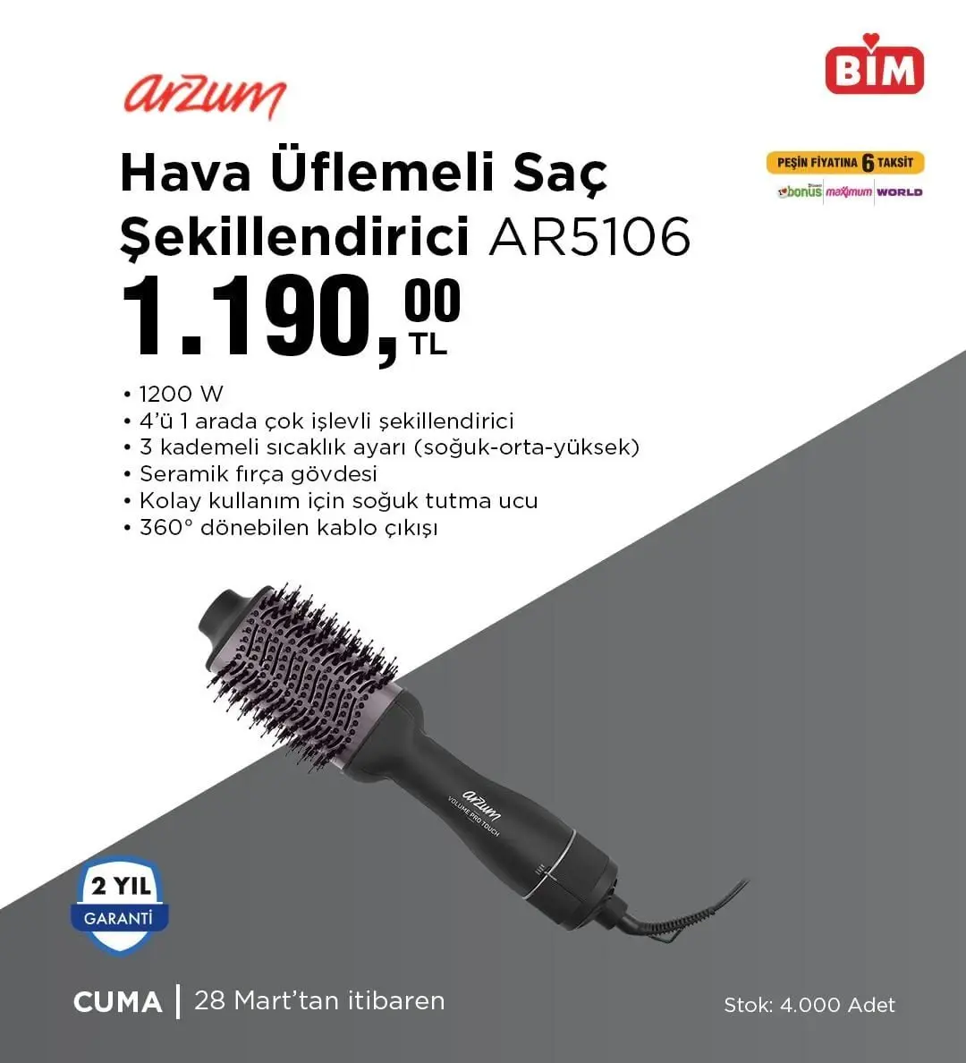 BİM'de bu hafta hangi ürünlerde indirim var? (28 Mart - 3 Nisan)! Bahçenize şenlik geliyor - 94202