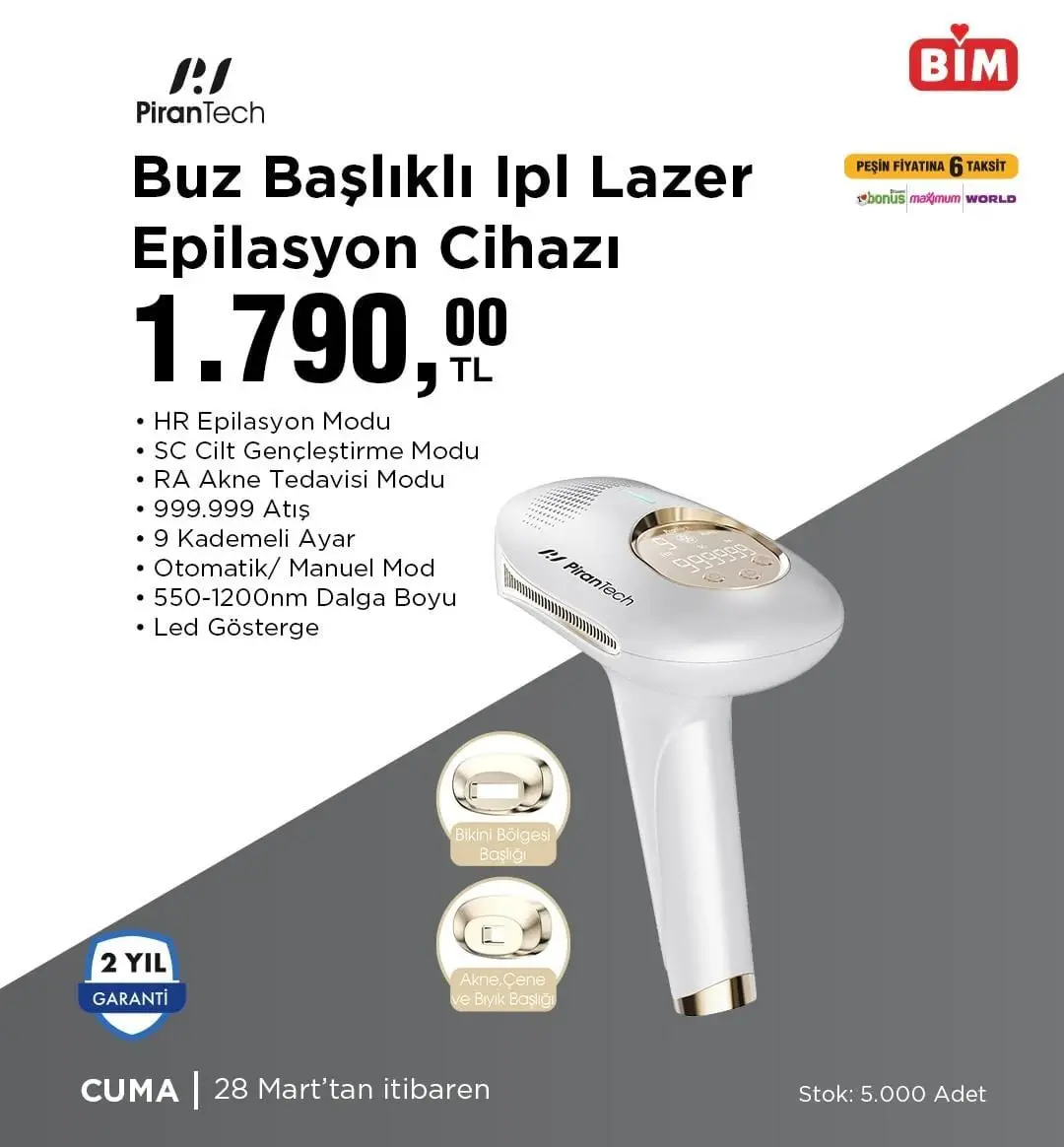 BİM'de bu hafta hangi ürünlerde indirim var? (28 Mart - 3 Nisan)! Bahçenize şenlik geliyor - 94204