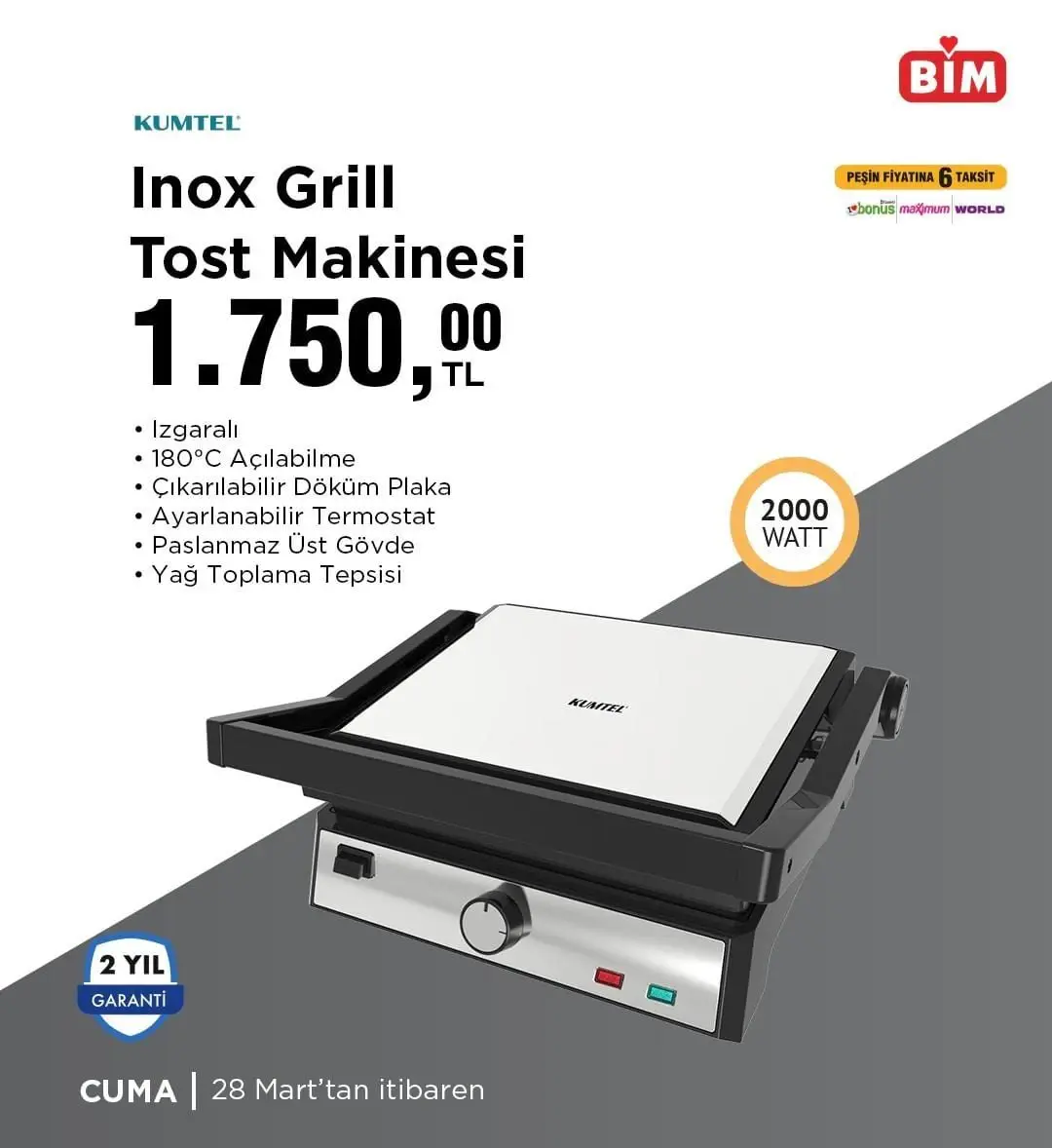 BİM'de bu hafta hangi ürünlerde indirim var? (28 Mart - 3 Nisan)! Bahçenize şenlik geliyor - 94209