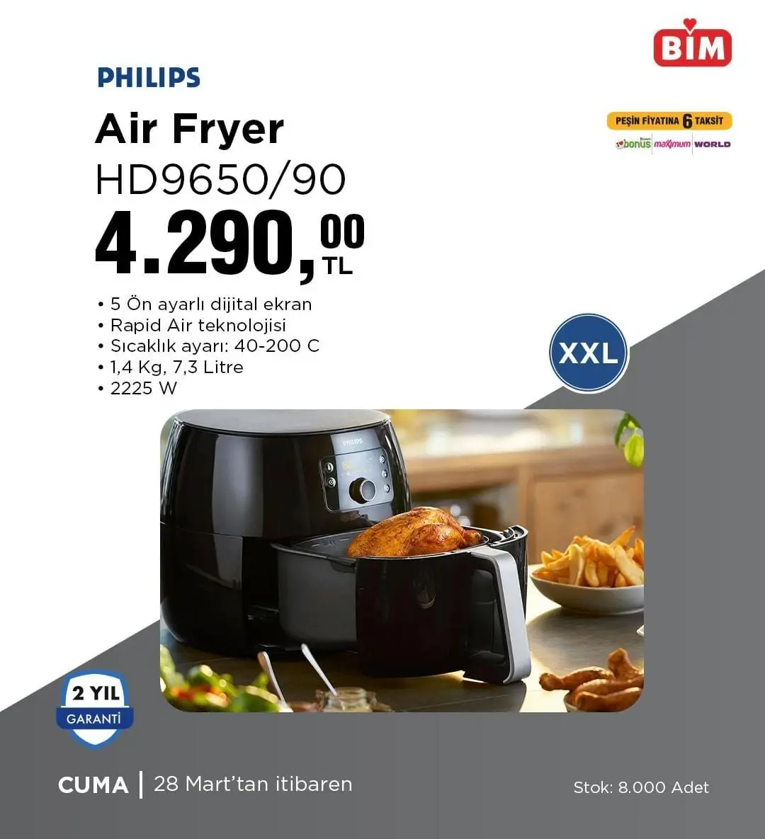 BİM'de bu hafta hangi ürünlerde indirim var? (28 Mart - 3 Nisan)! Bahçenize şenlik geliyor - 94211