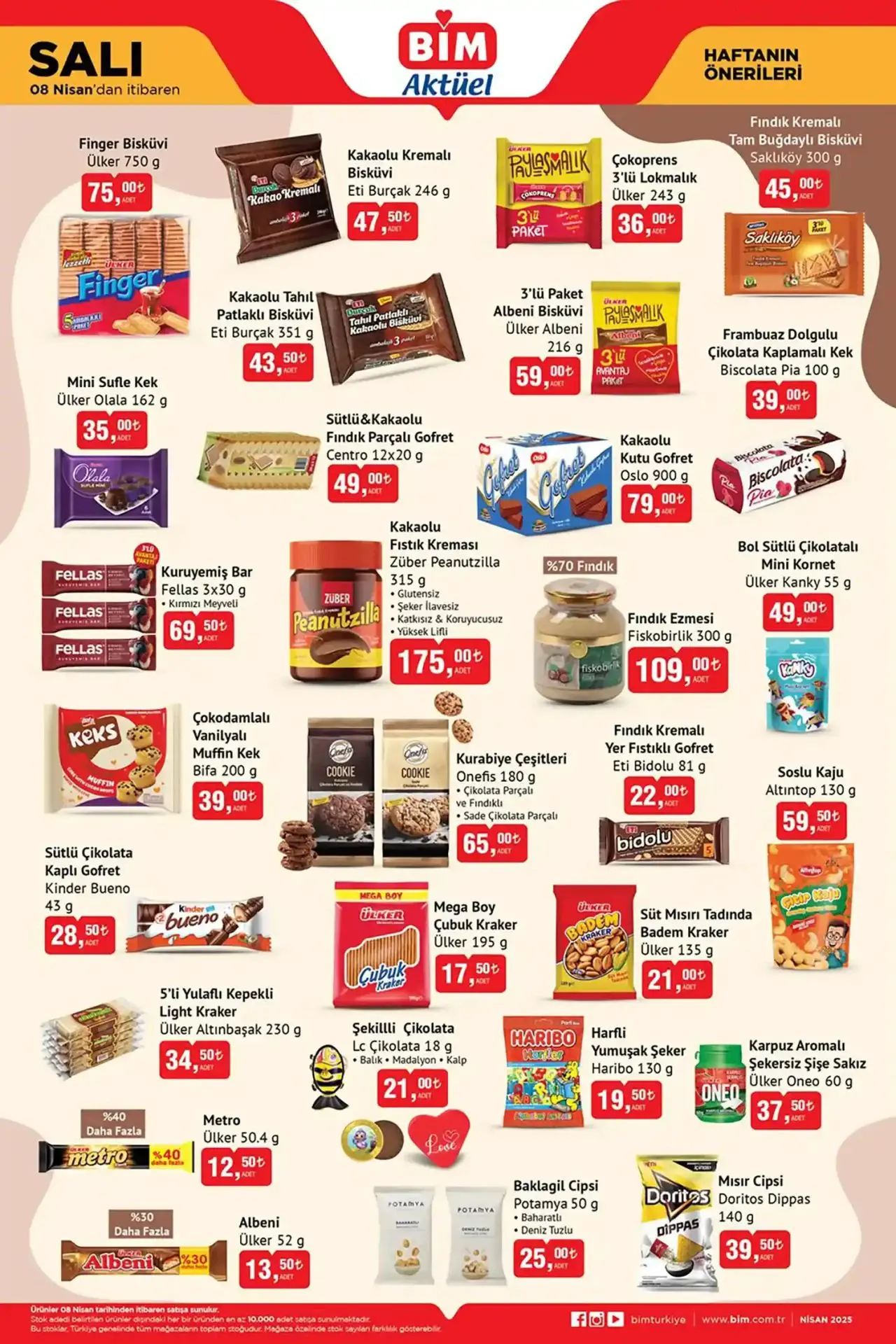 BİM 8 Nisan 2025 Salı aktüel ürünler kataloğu yayınlandı: Bu haftanın gıda ürünlerinde dikkat çeken indirimler - 1