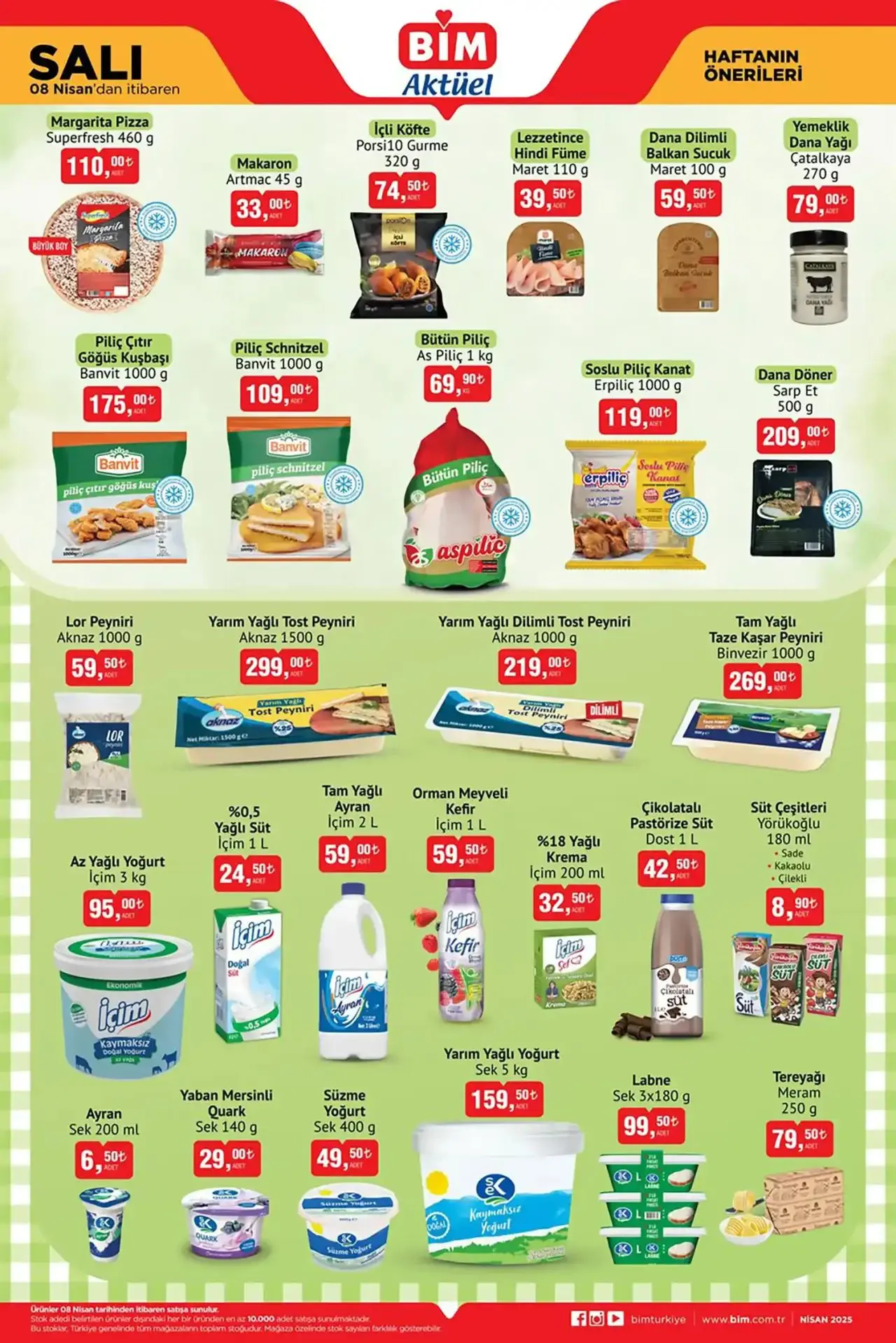 BİM 8 Nisan 2025 Salı aktüel ürünler kataloğu yayınlandı: Bu haftanın gıda ürünlerinde dikkat çeken indirimler - 2