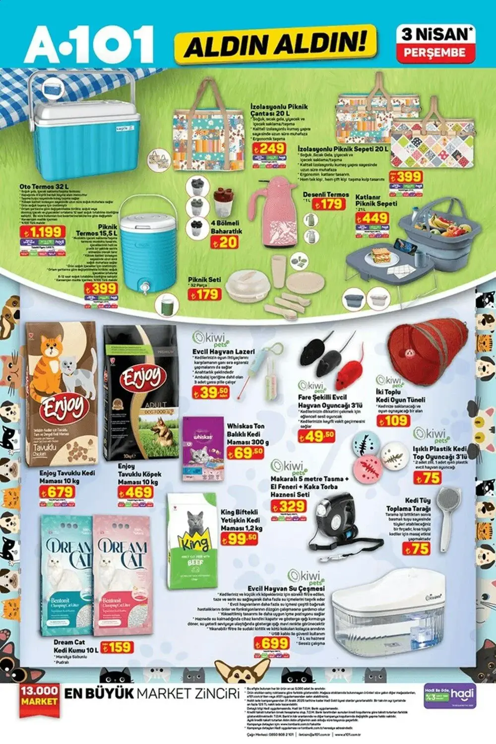 A101 3 Nisan 2025 Perşembe aktüel ürünler kataloğu: Moped, beyaz eşya ve daha fazlası - 7