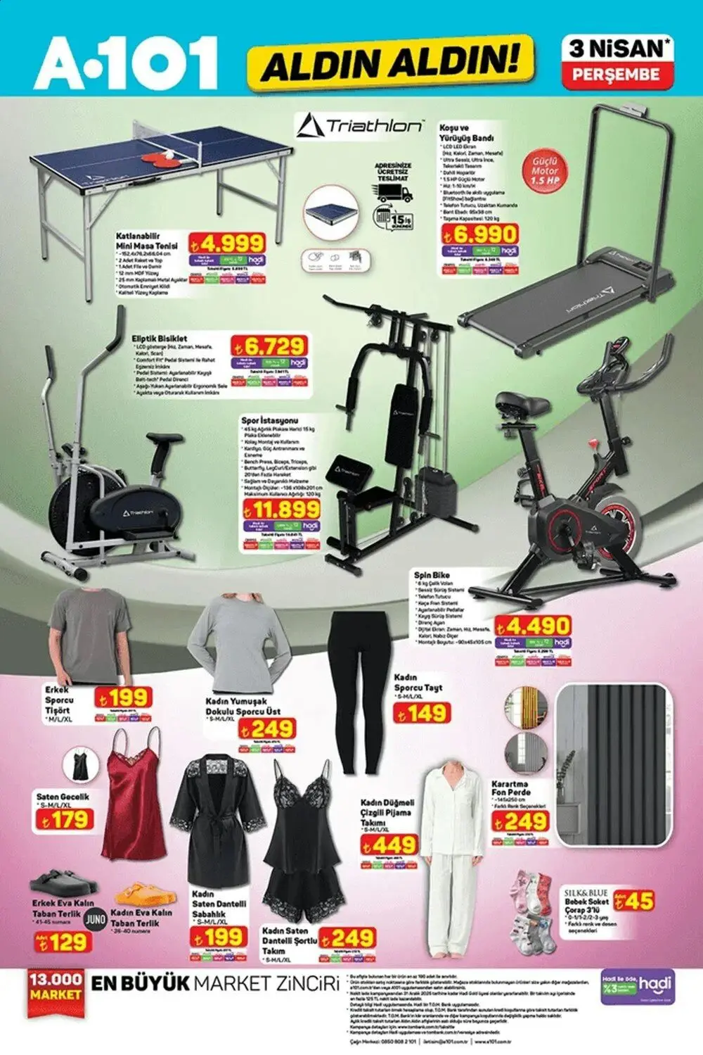 A101 3 Nisan 2025 Perşembe aktüel ürünler kataloğu: Moped, beyaz eşya ve daha fazlası - 5