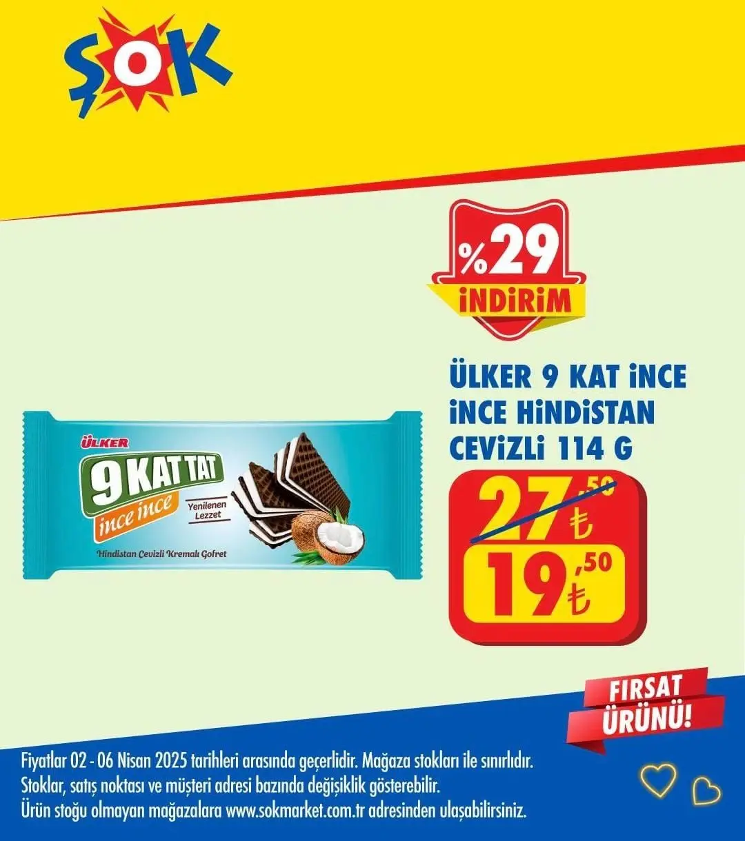 ŞOK Market 2-8 Nisan 2025 aktüel ürünler kataloğu: Haftanın indirimli ürünleri - 26