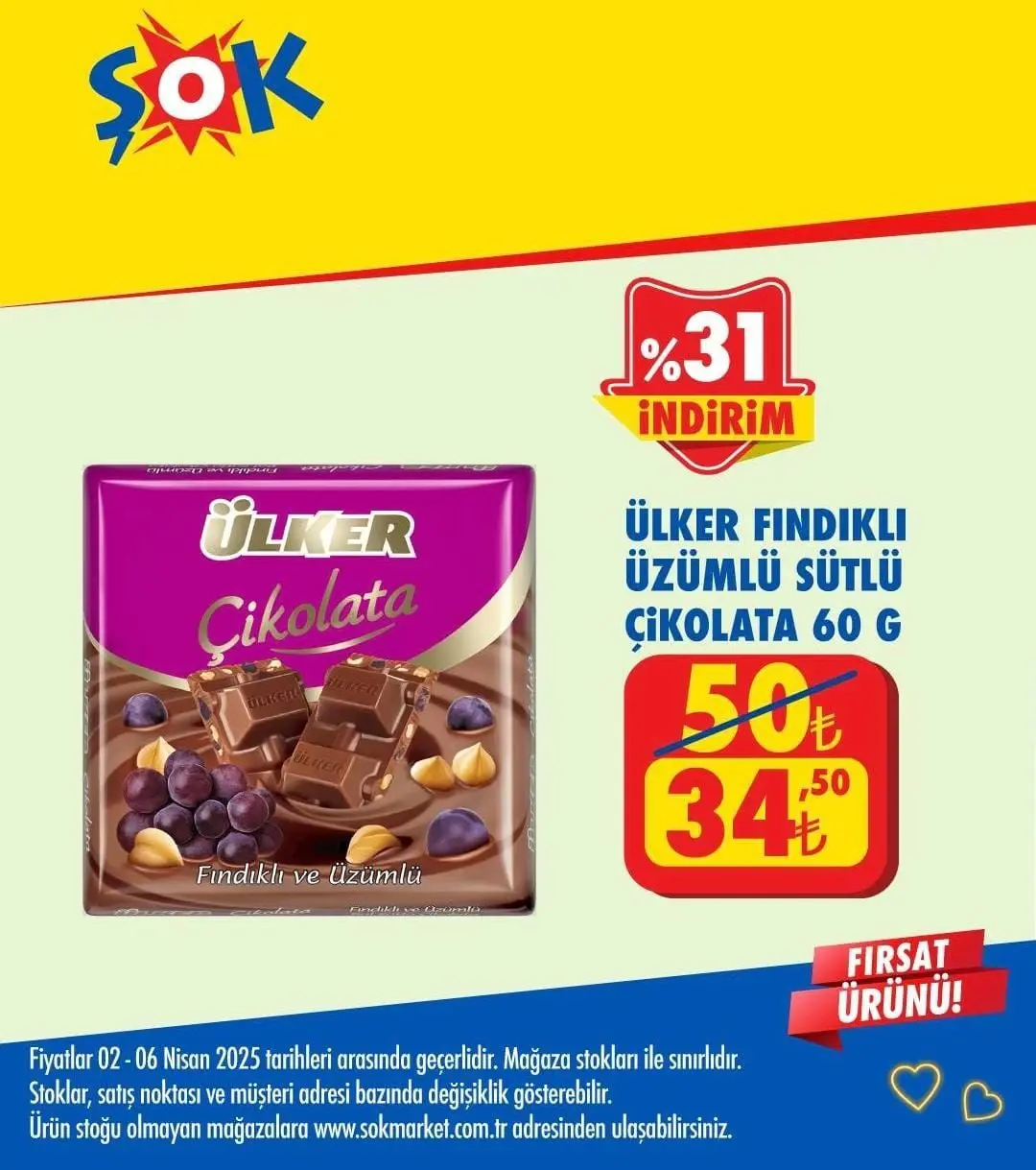 ŞOK Market 2-8 Nisan 2025 aktüel ürünler kataloğu: Haftanın indirimli ürünleri - 33
