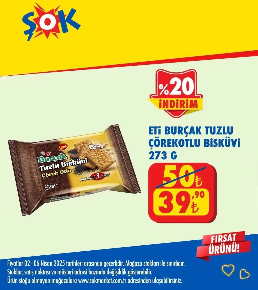 ŞOK Market 2-8 Nisan 2025 aktüel ürünler kataloğu: Haftanın indirimli ürünleri - 14