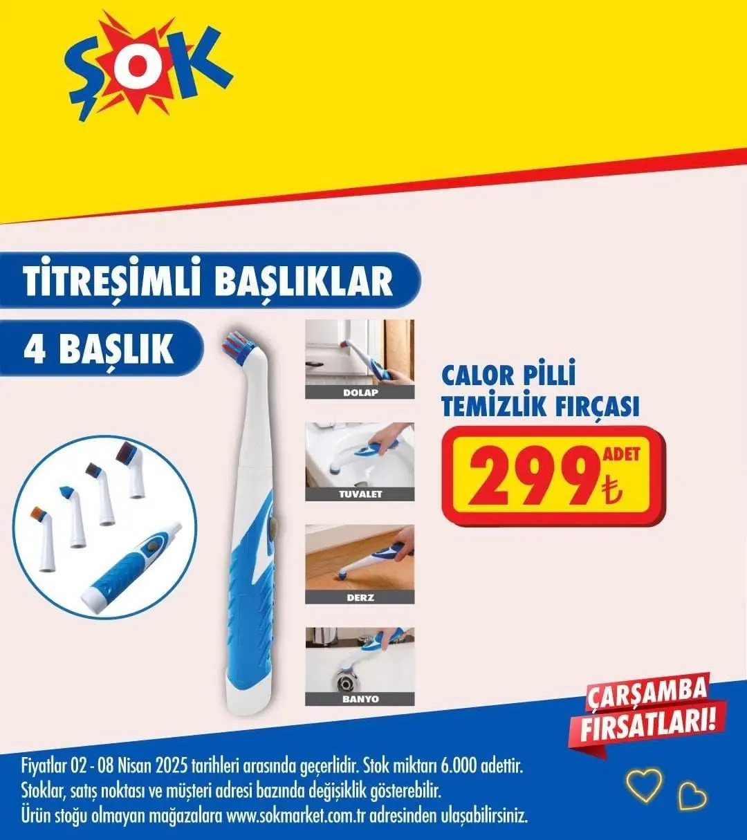 ŞOK Market 2-8 Nisan 2025 aktüel ürünler kataloğu: Haftanın indirimli ürünleri - 1