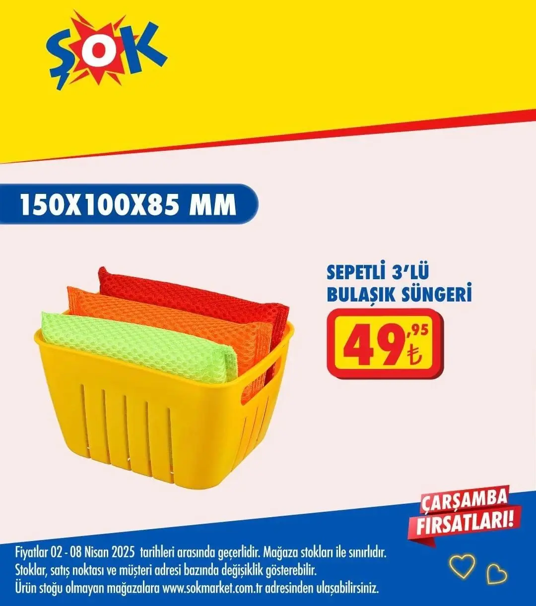 ŞOK Market 2-8 Nisan 2025 aktüel ürünler kataloğu: Haftanın indirimli ürünleri - 69