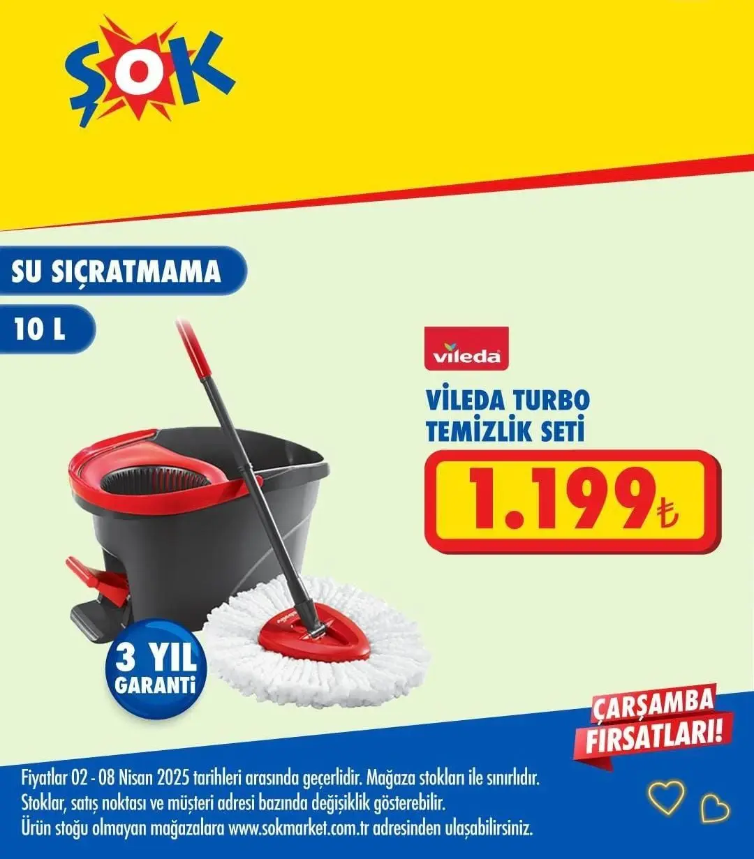 ŞOK Market 2-8 Nisan 2025 aktüel ürünler kataloğu: Haftanın indirimli ürünleri - 70