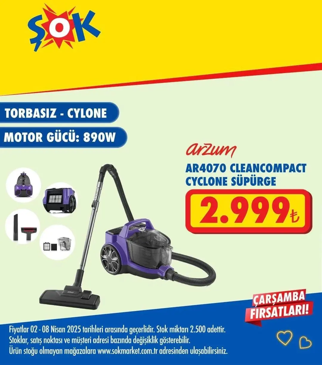 ŞOK Market 2-8 Nisan 2025 aktüel ürünler kataloğu: Haftanın indirimli ürünleri - 71