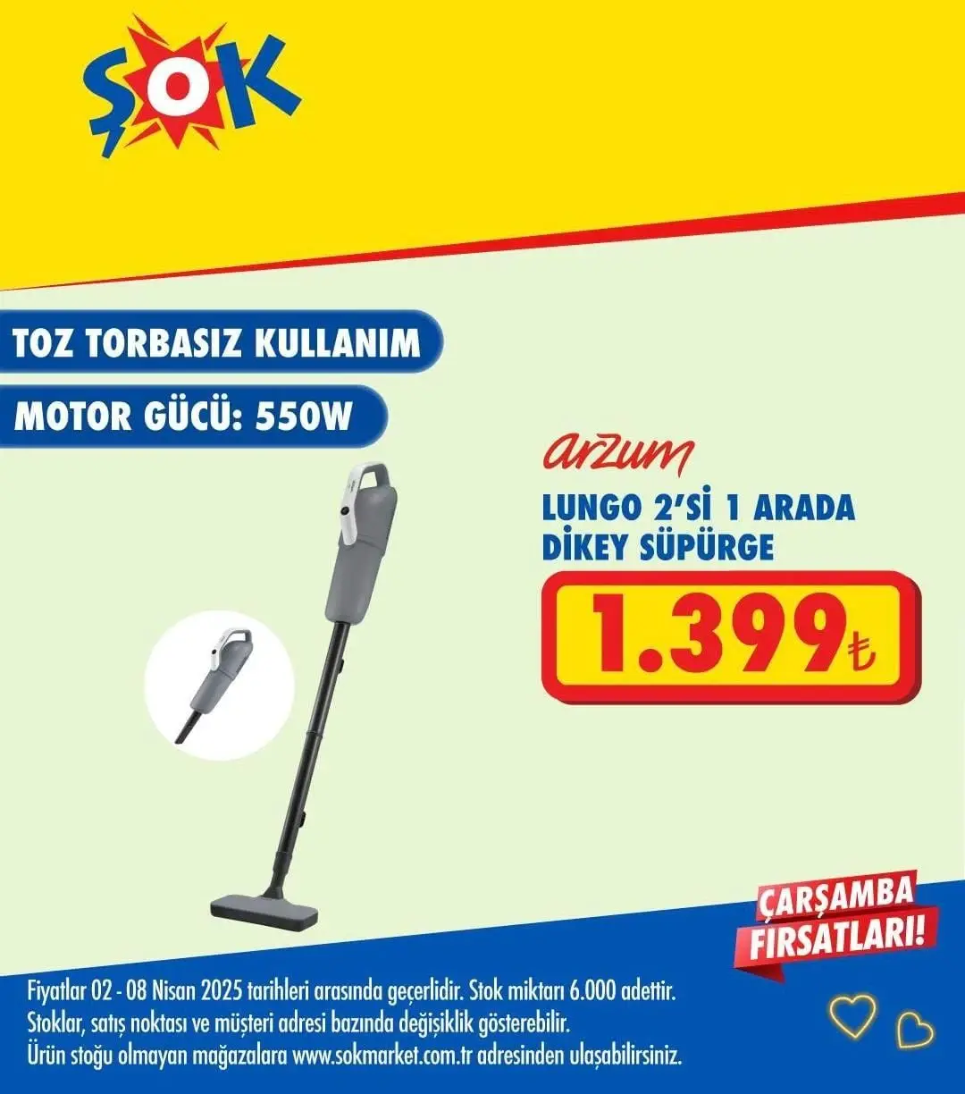 ŞOK Market 2-8 Nisan 2025 aktüel ürünler kataloğu: Haftanın indirimli ürünleri - 3