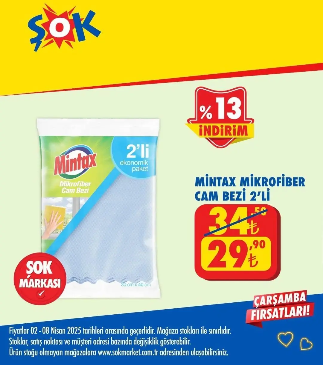 ŞOK Market 2-8 Nisan 2025 aktüel ürünler kataloğu: Haftanın indirimli ürünleri - 72