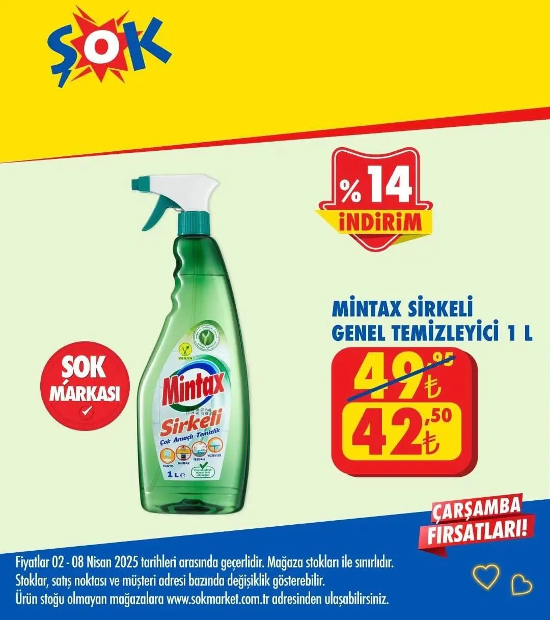 ŞOK Market 2-8 Nisan 2025 aktüel ürünler kataloğu: Haftanın indirimli ürünleri - 77