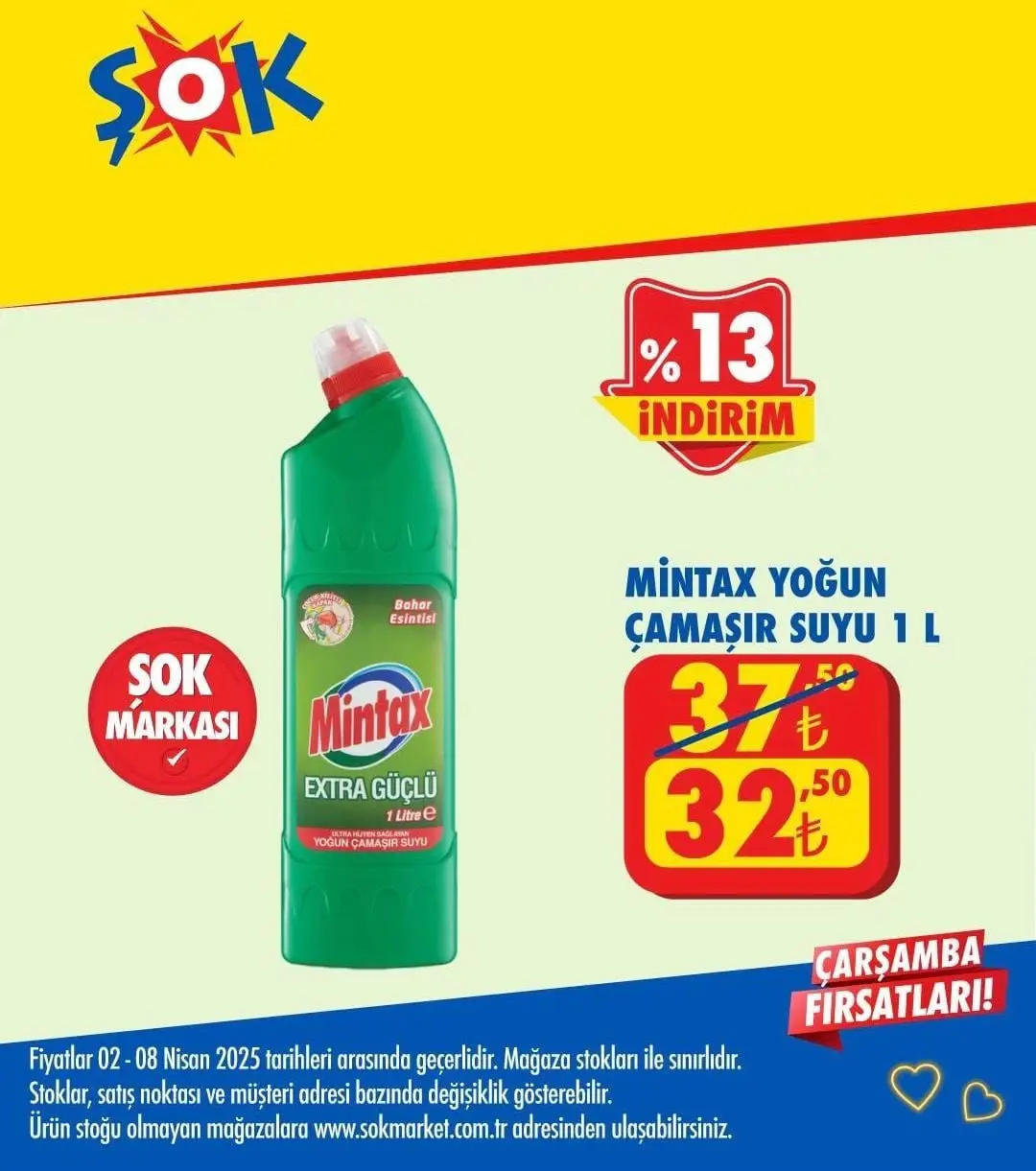 ŞOK Market 2-8 Nisan 2025 aktüel ürünler kataloğu: Haftanın indirimli ürünleri - 78