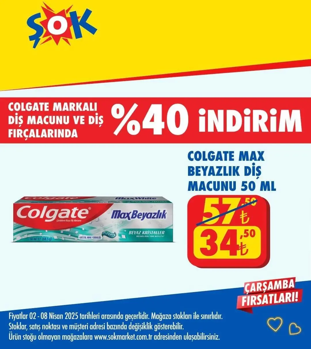 ŞOK Market 2-8 Nisan 2025 aktüel ürünler kataloğu: Haftanın indirimli ürünleri - 90