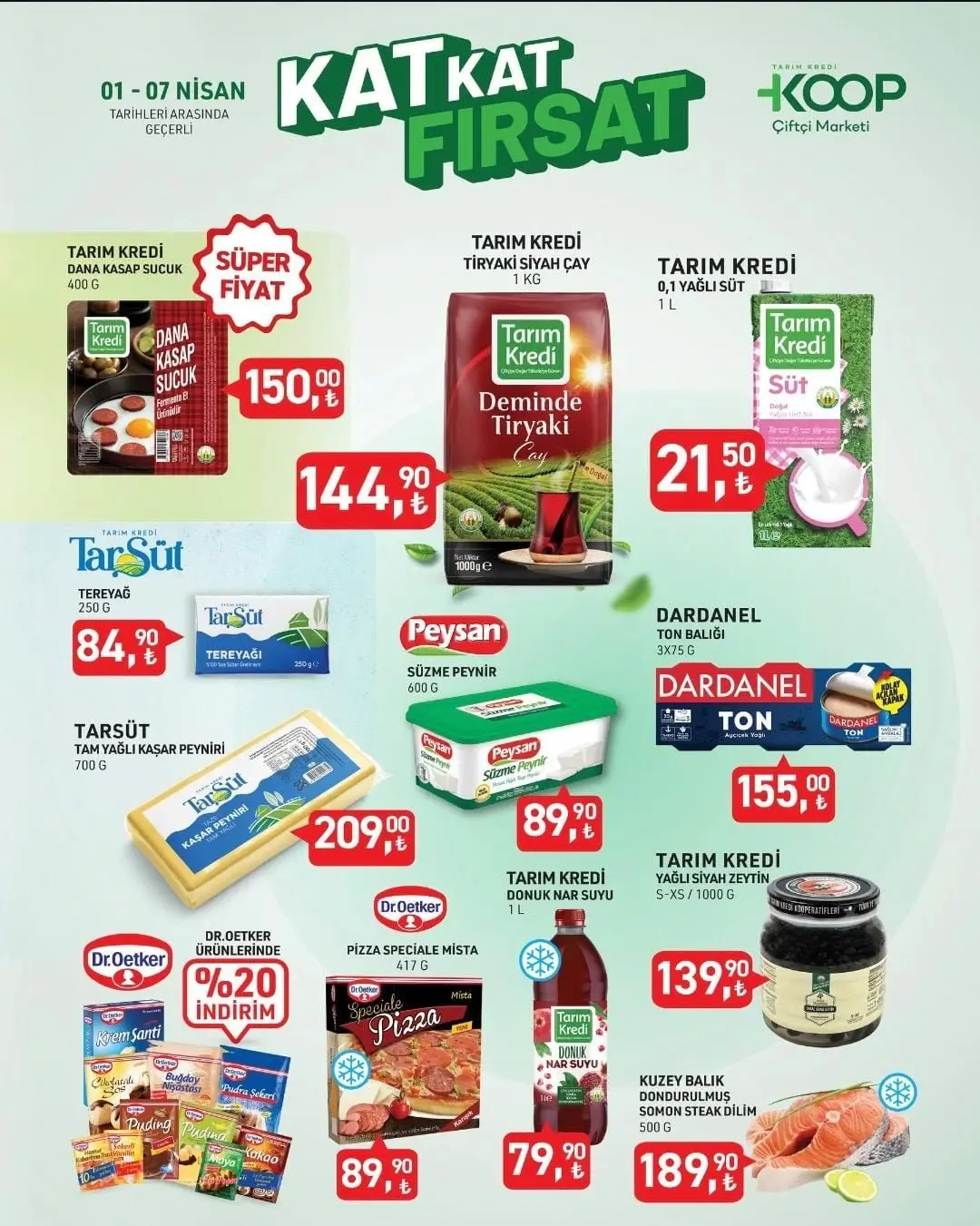 Tarım Kredi KOOP Çiftçi Marketi'nde Nisan indirimi başladı! 04-06 Nisan 2025 kataloğu yayımlandı - 12