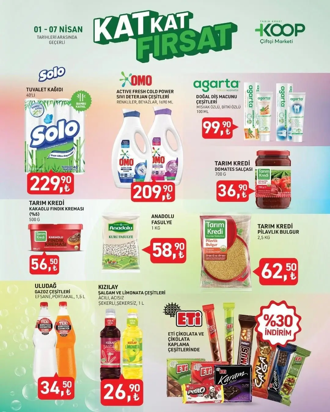 Tarım Kredi KOOP Çiftçi Marketi'nde Nisan indirimi başladı! 04-06 Nisan 2025 kataloğu yayımlandı - 13