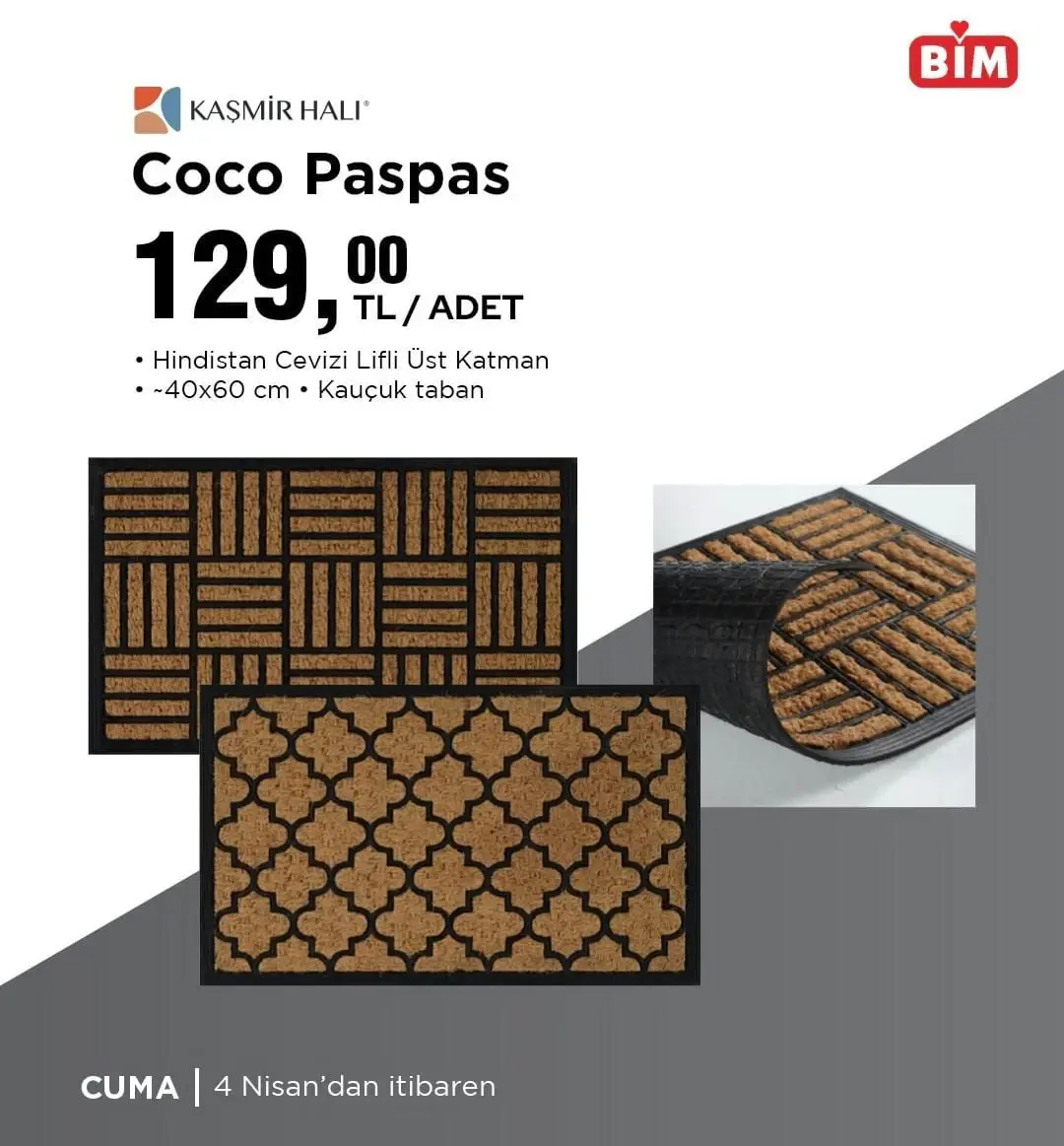 BİM 4-10 Nisan 2025 aktüel ürünler kataloğu yayımlandı! Elektrikli bisikletlerden ev tekstiline geniş ürün yelpazesi - 94402