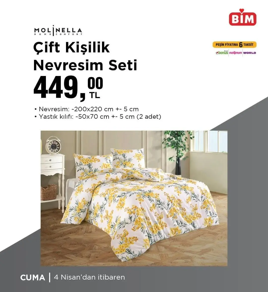 BİM 4-10 Nisan 2025 aktüel ürünler kataloğu yayımlandı! Elektrikli bisikletlerden ev tekstiline geniş ürün yelpazesi - 88