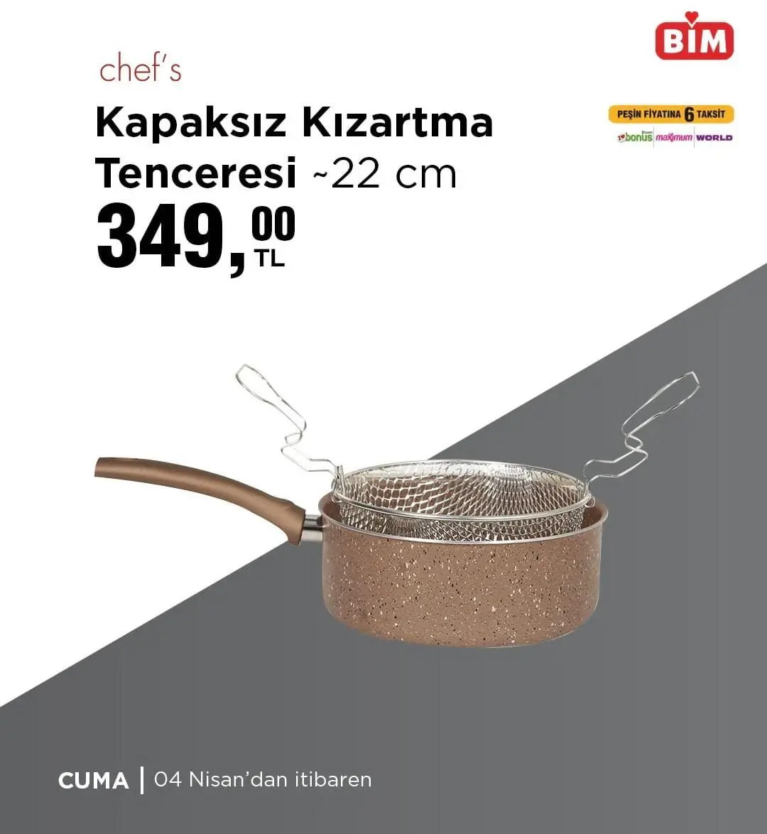 BİM 4-10 Nisan 2025 aktüel ürünler kataloğu yayımlandı! Elektrikli bisikletlerden ev tekstiline geniş ürün yelpazesi - 94427