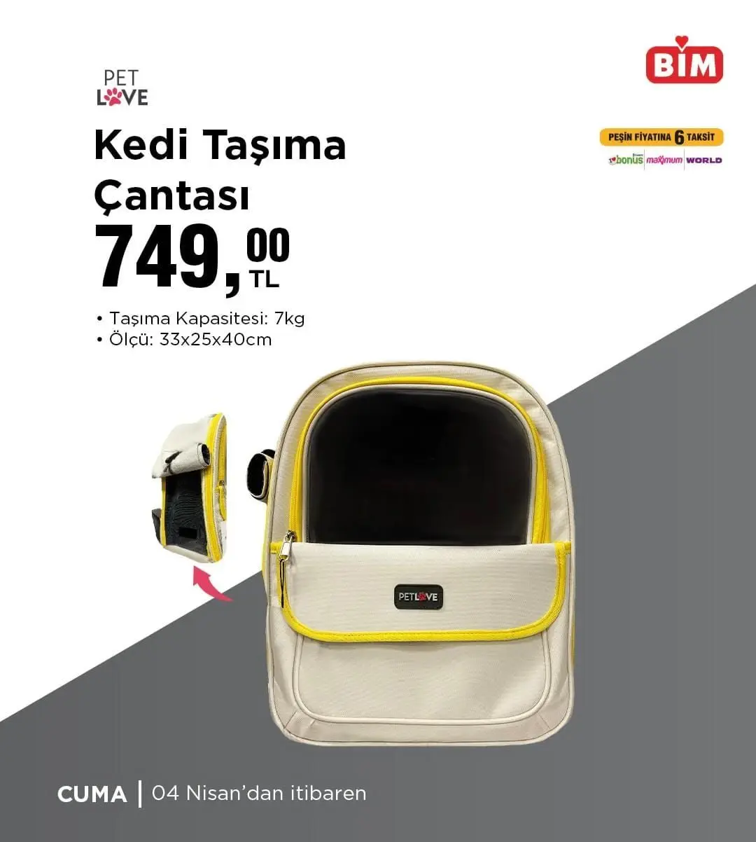 BİM 4-10 Nisan 2025 aktüel ürünler kataloğu yayımlandı! Elektrikli bisikletlerden ev tekstiline geniş ürün yelpazesi - 94492