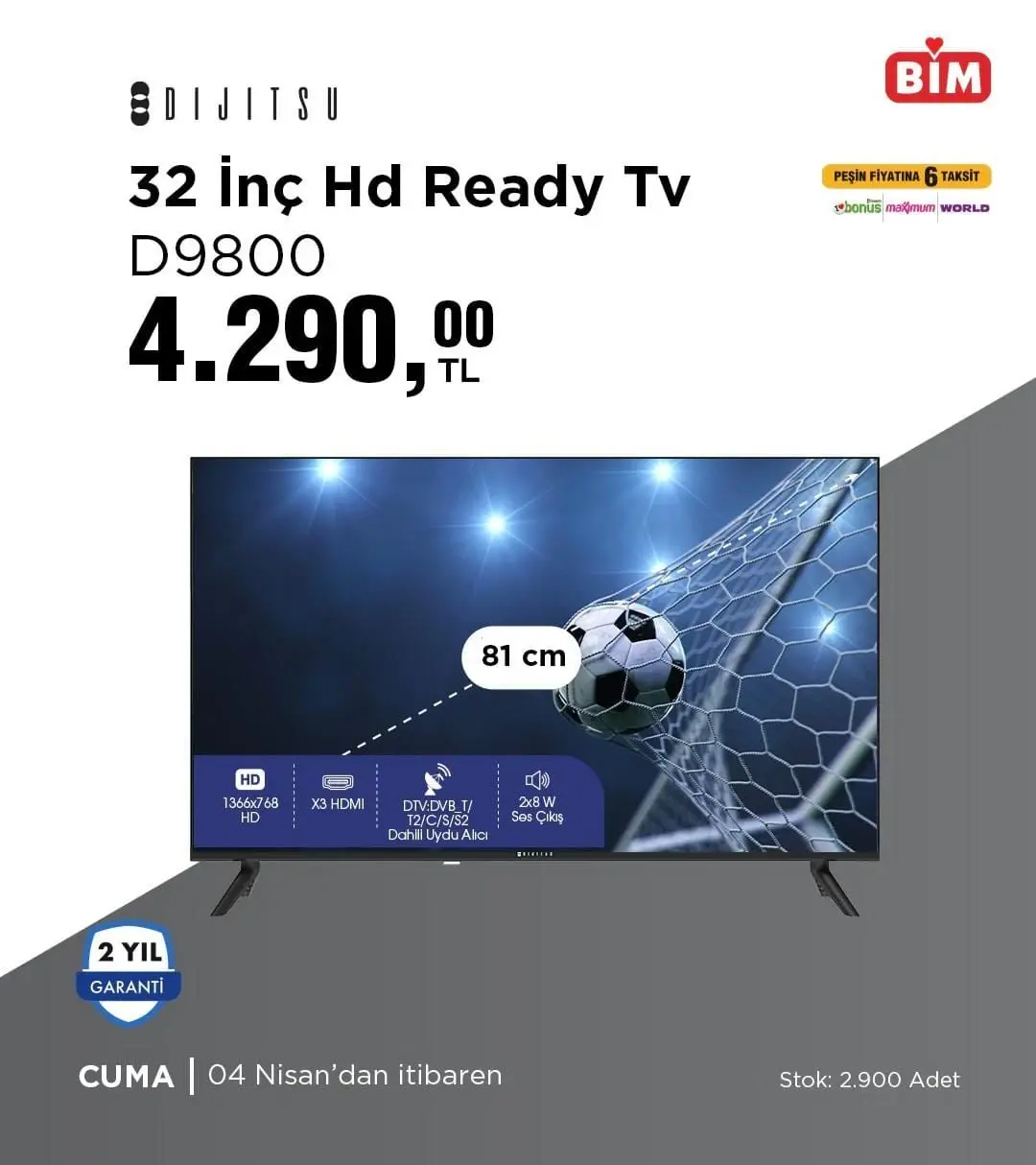 BİM 4-10 Nisan 2025 aktüel ürünler kataloğu yayımlandı! Elektrikli bisikletlerden ev tekstiline geniş ürün yelpazesi - 94521