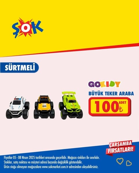 ŞOK'ta bu hafta yarış başlıyor! Uzaktan kumandalı yarış arabası çocukların gözdesi oldu - 94554