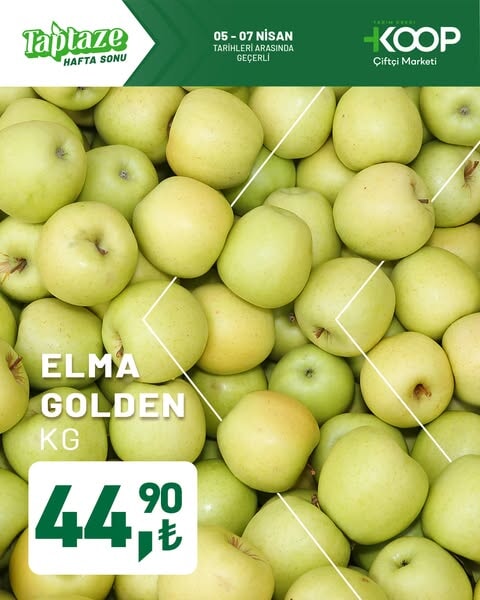 KOOP Market'te Taptaze Hafta Sonu kampanyası başladı! 5-7 Nisan tarihleri arasında geçerli - 94572