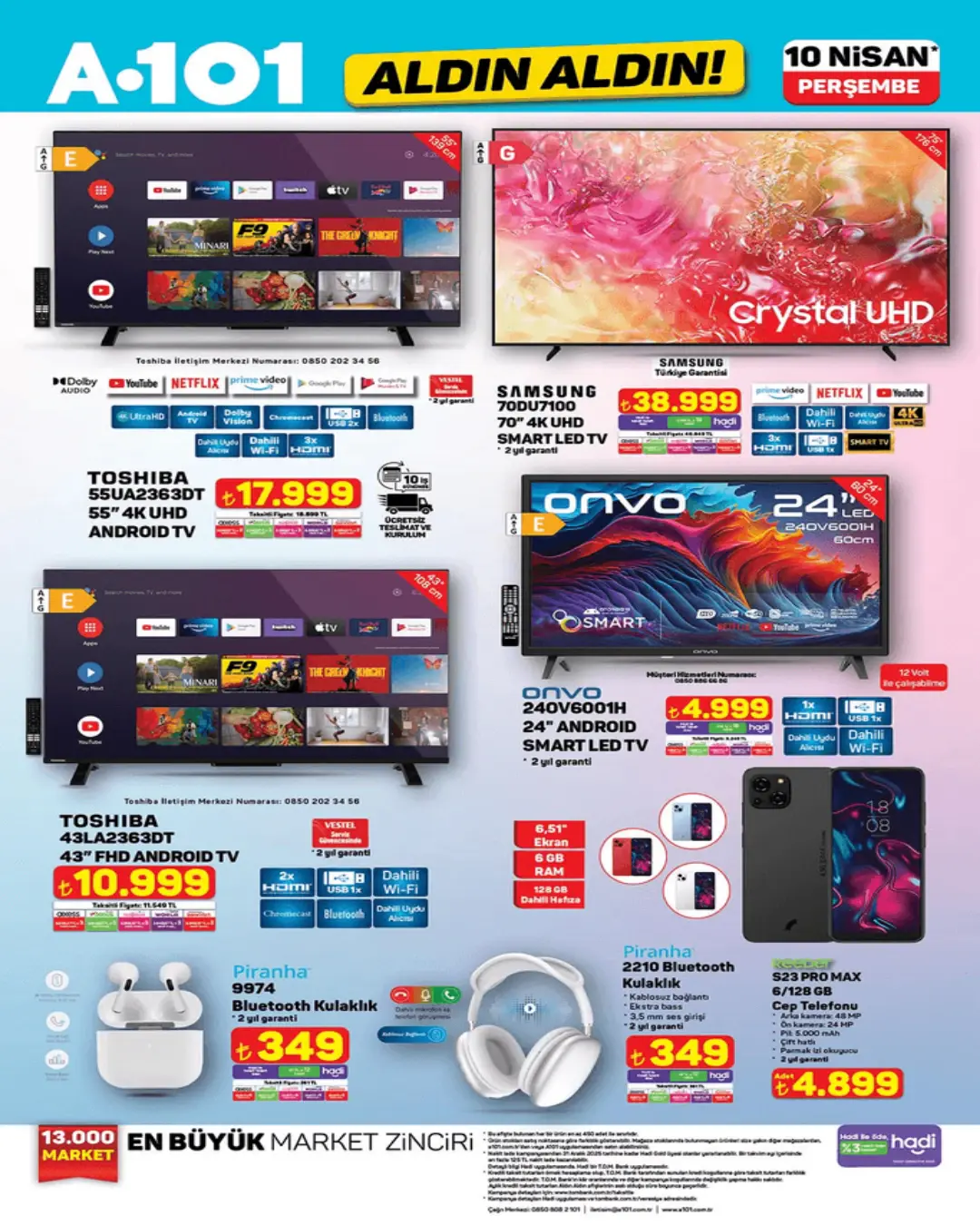 A101'e elektrikli çim biçme makinesi geliyor! 10 Nisan 2025 Perşembe Aktüel Ürünler kataloğu yayında - 94604