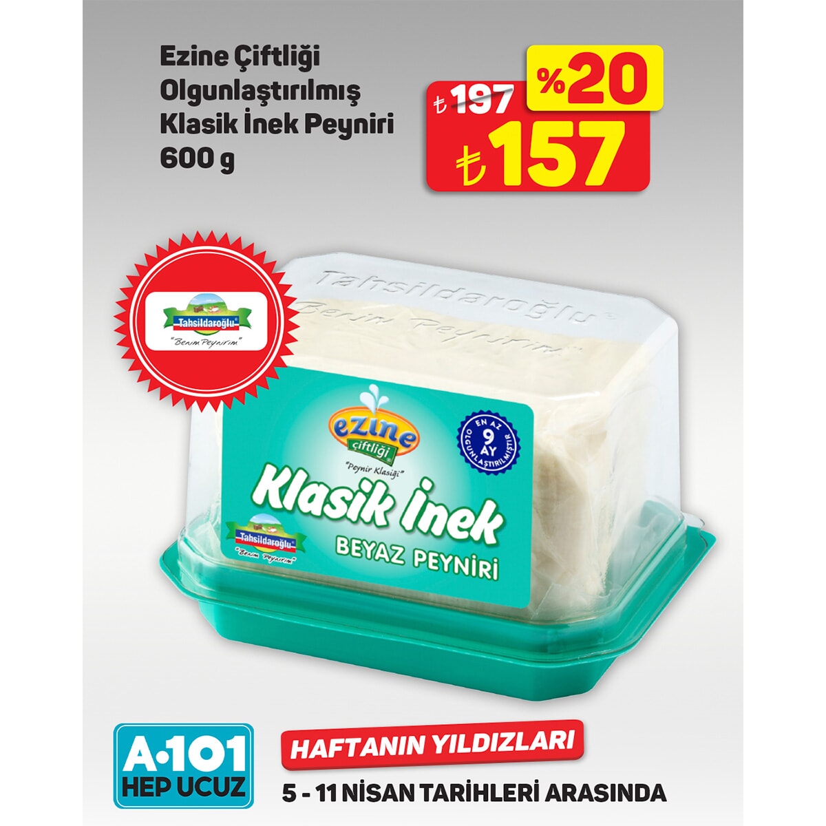 İşte A101'in 5-11 Nisan 2025 tarihleri arasında geçerli Haftanın Yıldızları kampanyası - 94645