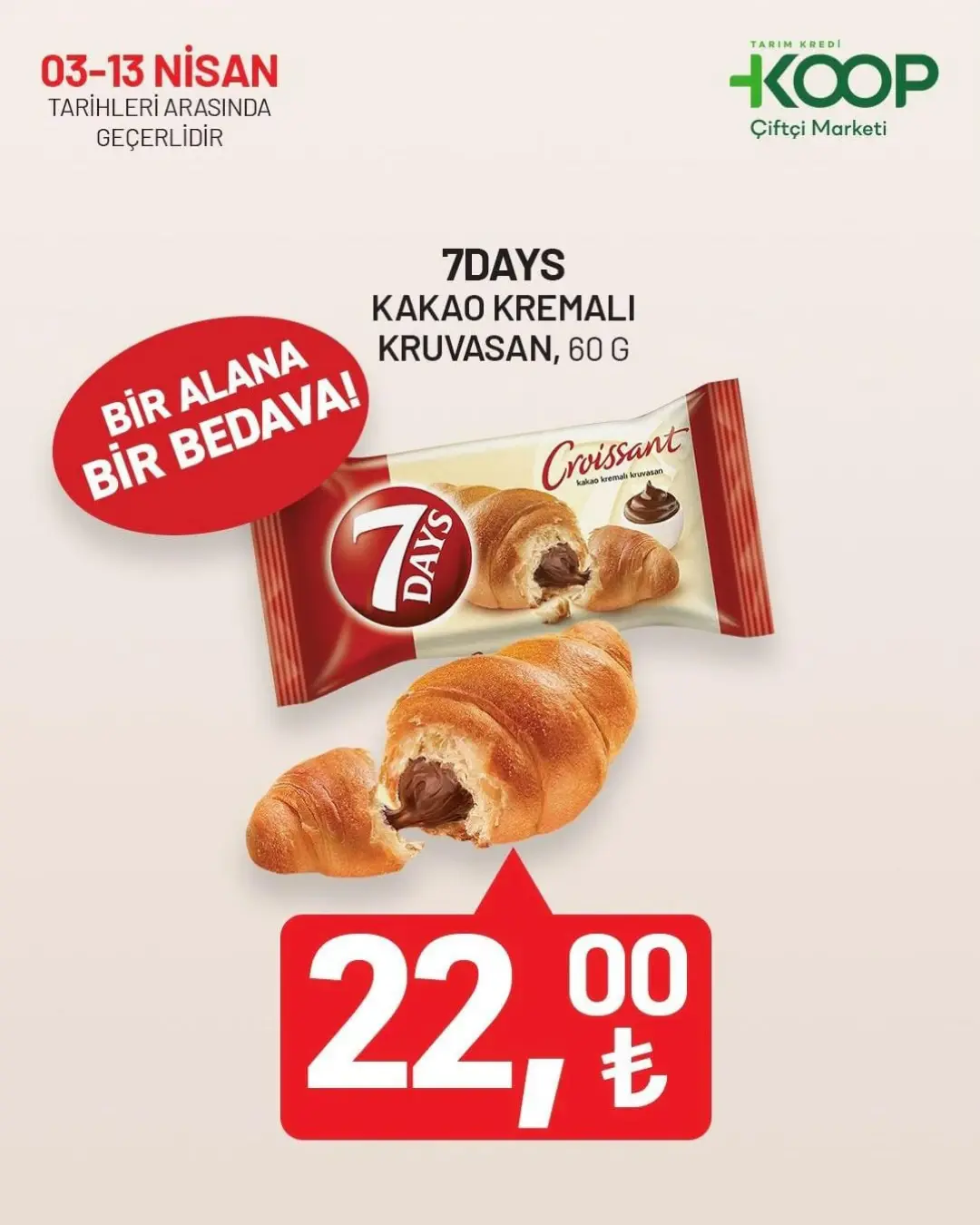 Tarım Kredi KOOP Çiftçi Marketi'nden nisan ayına zzel indirimler: 08-14 Nisan 2025 Kataloğu yayımlandı - 1