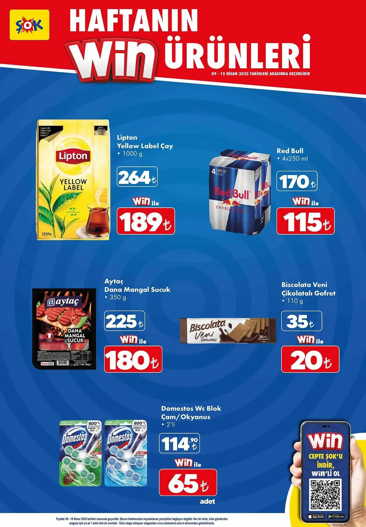ŞOK Marketlerinde 9-15 Nisan 2025 tarihleri arasında geçerli indirimler ve fırsatlar - 94654