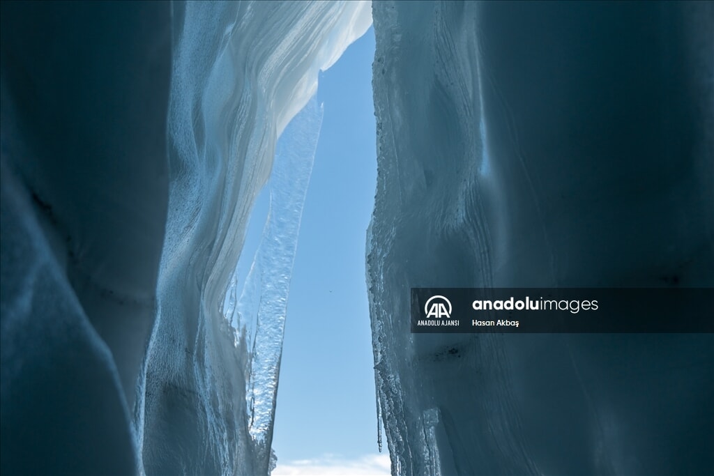 Türk foto muhabiri Matanuska Buzulu'nda doğanın şifrelerini yakaladı - 5